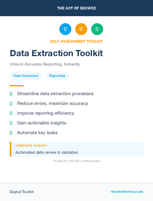 Data Extraction Toolkit