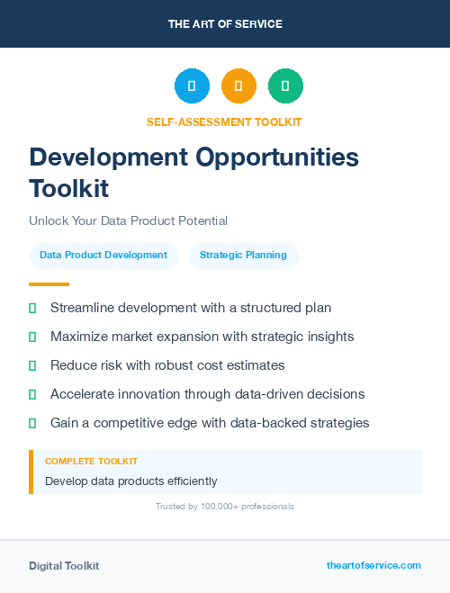Development Opportunities Toolkit