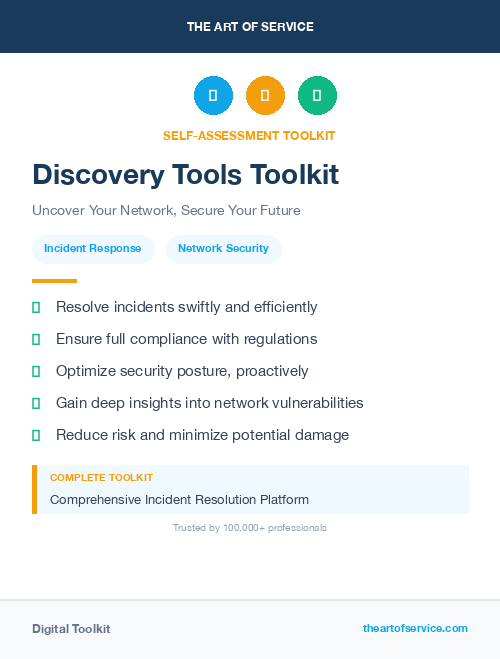 Discovery Tools Toolkit