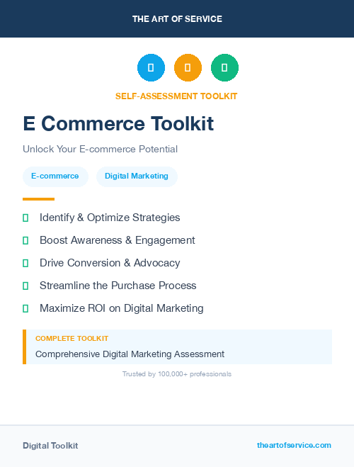 E Commerce Toolkit