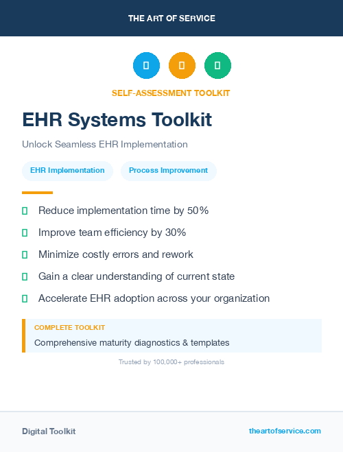 EHR Systems Toolkit