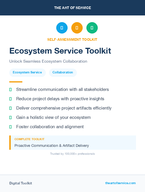Ecosystem Service Toolkit