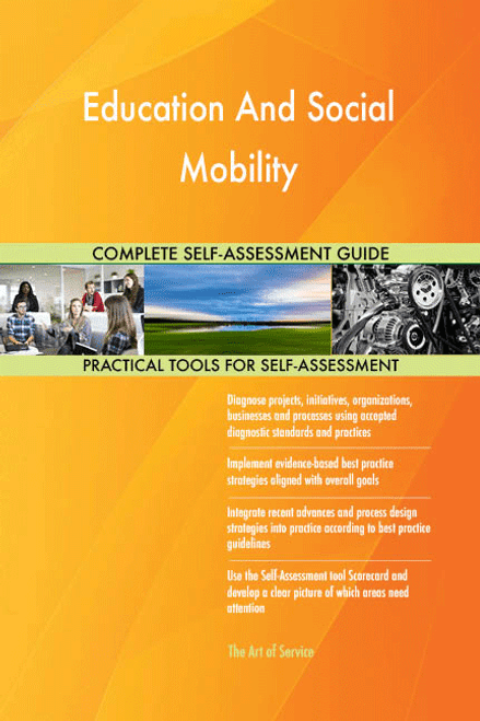 Education And Social Mobility Toolkit Education And Social Mobility Toolkit