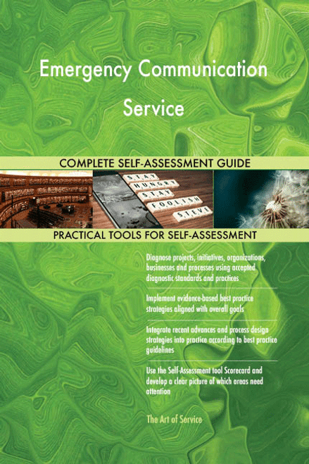 Emergency Communication Service Toolkit