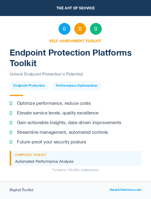 Endpoint Protection Platforms Toolkit