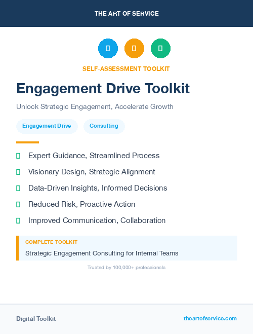 Engagement Drive Toolkit
