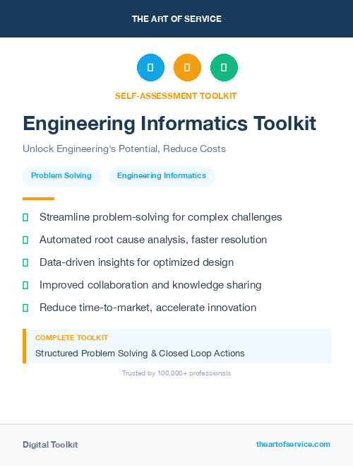 Engineering Informatics Toolkit