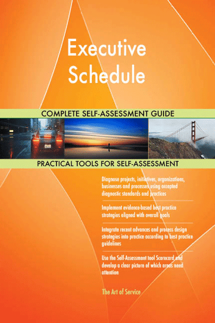 Executive Schedule Toolkit