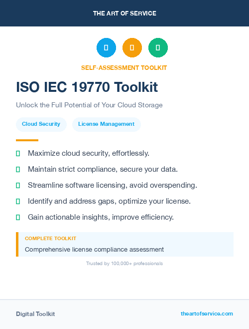 ISO IEC 19770 Toolkit