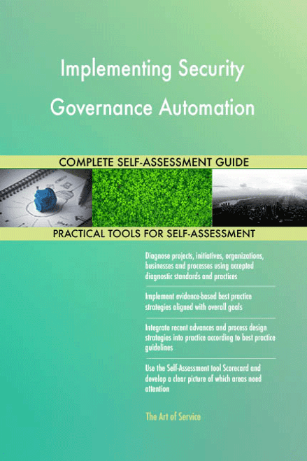 Implementing Security Governance Automation Toolkit