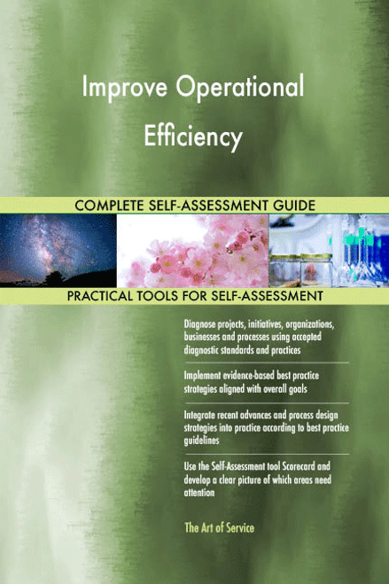 Improve Operational Efficiency Toolkit