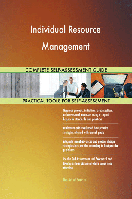 Individual Resource Management Toolkit