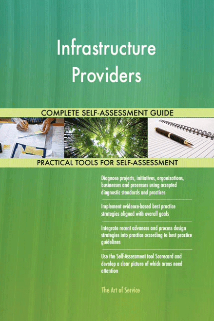 Infrastructure Providers Toolkit