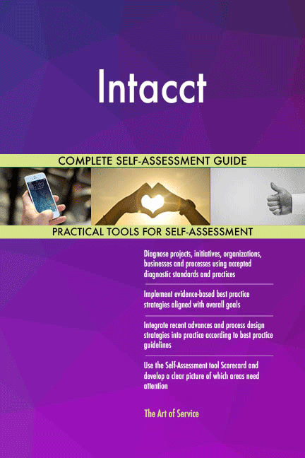 Intacct Toolkit