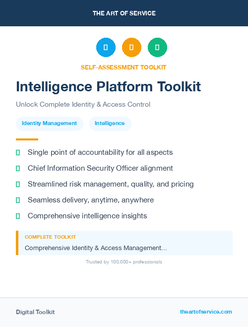 Intelligence Platform Toolkit