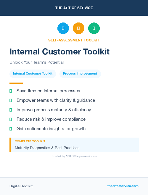 Internal Customer Toolkit