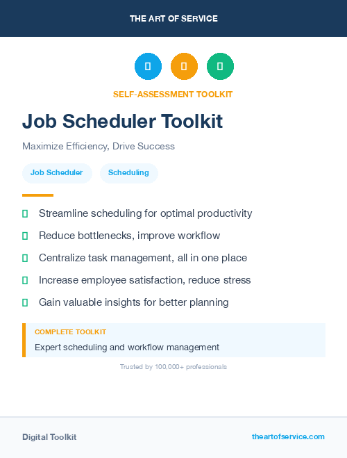 Job Scheduler Toolkit