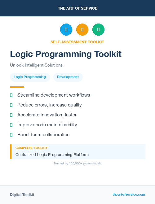 Logic Programming Toolkit