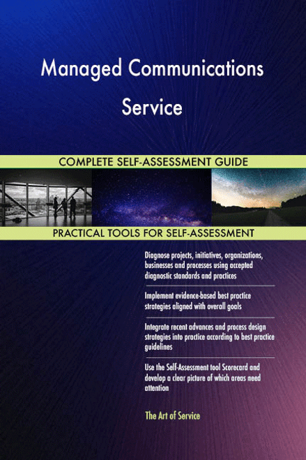 Managed Communications Service Toolkit Managed Communications Service Toolkit
