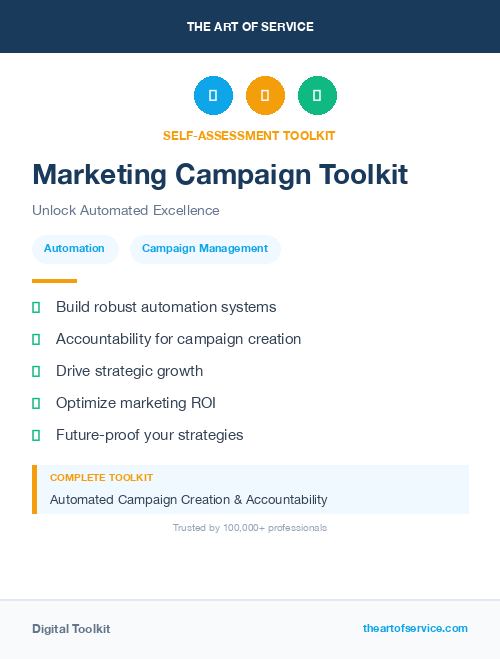 Marketing Campaign Toolkit