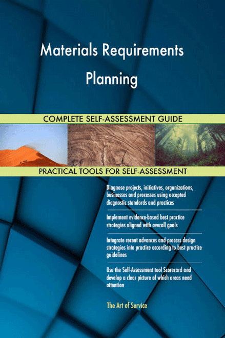 Materials Requirements Planning Toolkit