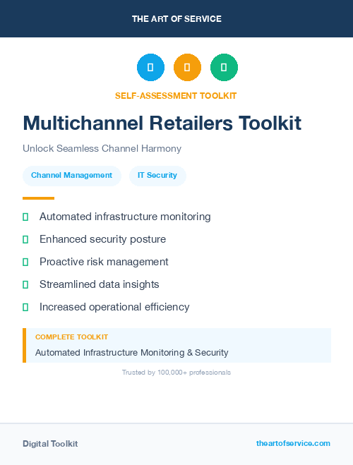 Multichannel Retailers Toolkit