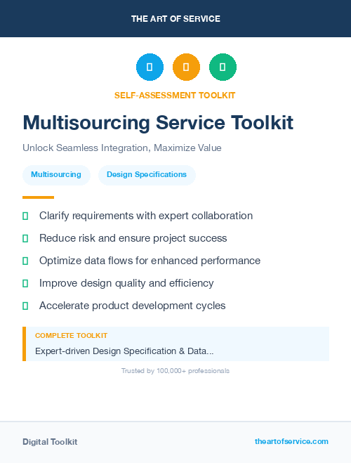Multisourcing Service Toolkit