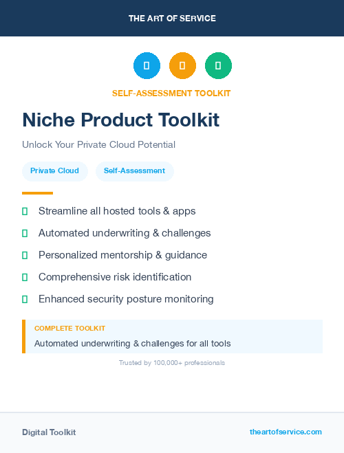 Niche Product Toolkit