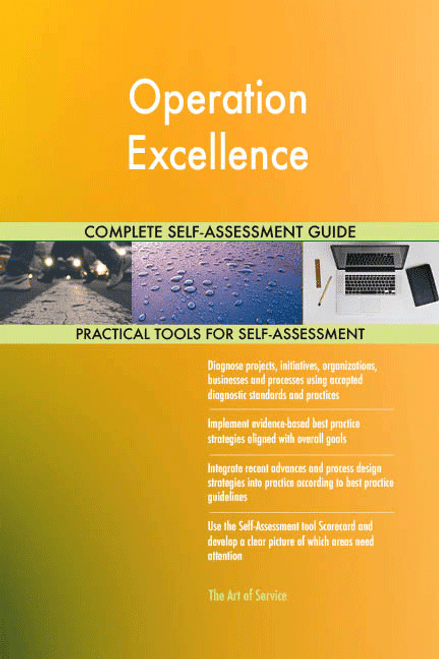 Operation Excellence Toolkit