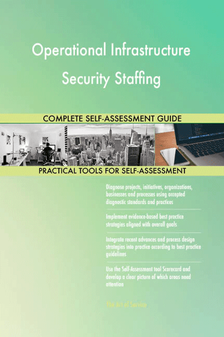 Operational Infrastructure Security Staffing Toolkit