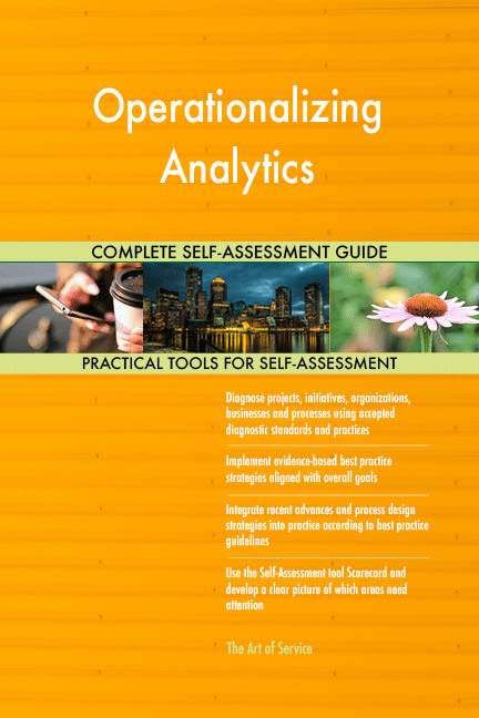 Operationalizing Analytics Toolkit