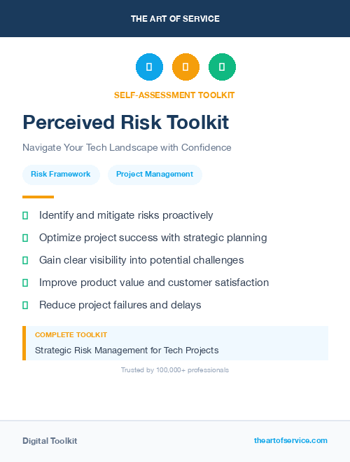 Perceived Risk Toolkit