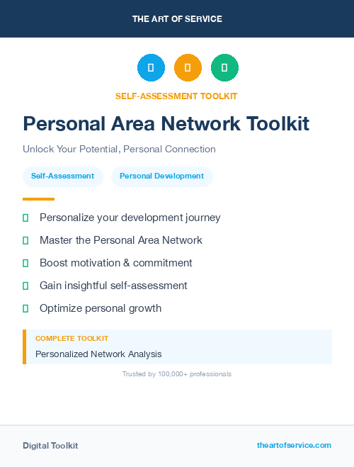 Personal Area Network Toolkit