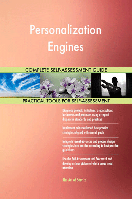 Personalization Engines Toolkit Personalization Engines Toolkit