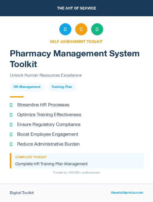 Pharmacy Management System Toolkit