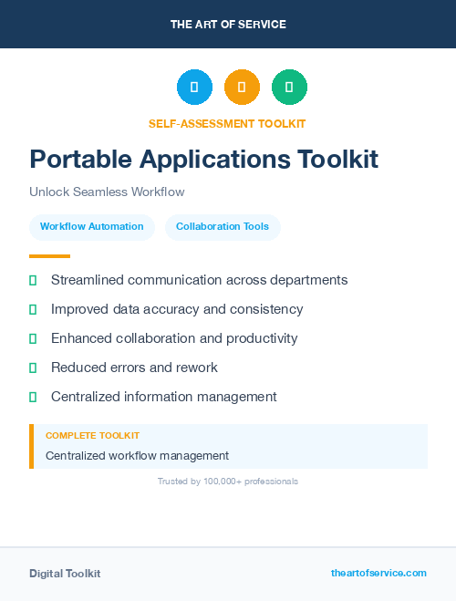 Portable Applications Toolkit