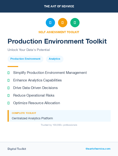 Production Environment Toolkit