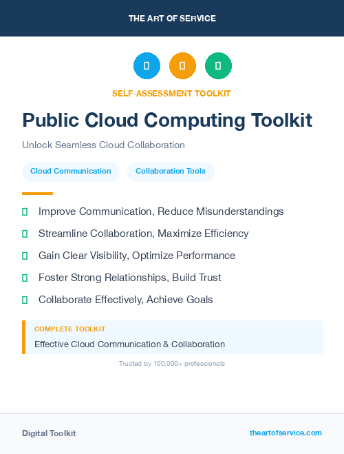 Public Cloud Computing Toolkit