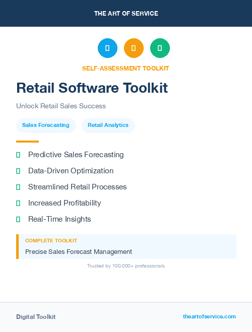 Retail Software Toolkit