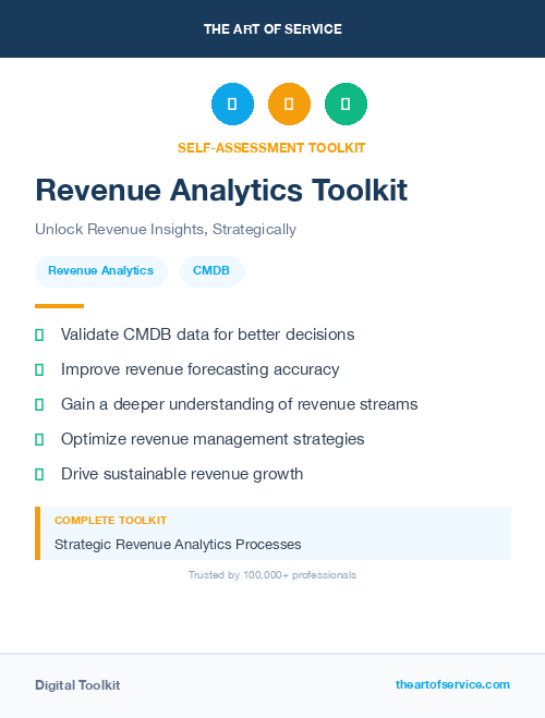 Revenue Analytics Toolkit