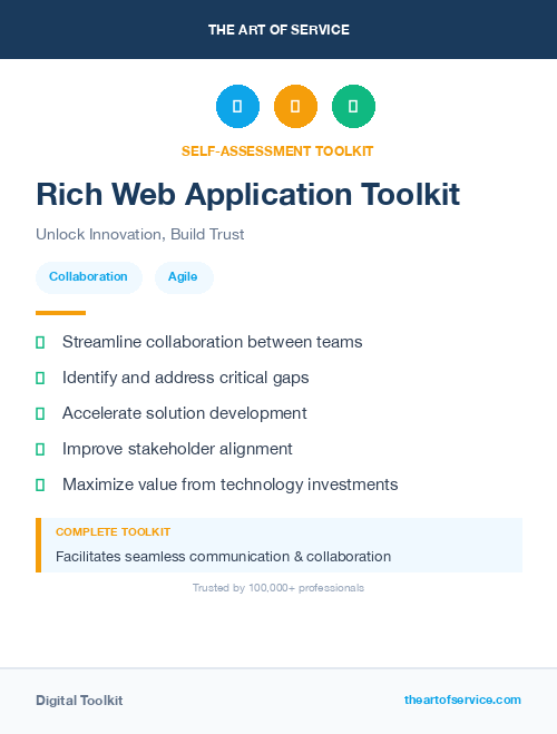 Rich Web Application Toolkit