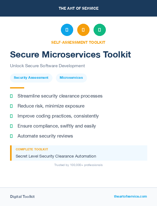 Secure Microservices Toolkit
