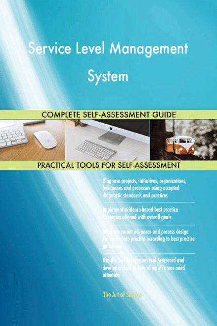 Service Level Management System Toolkit