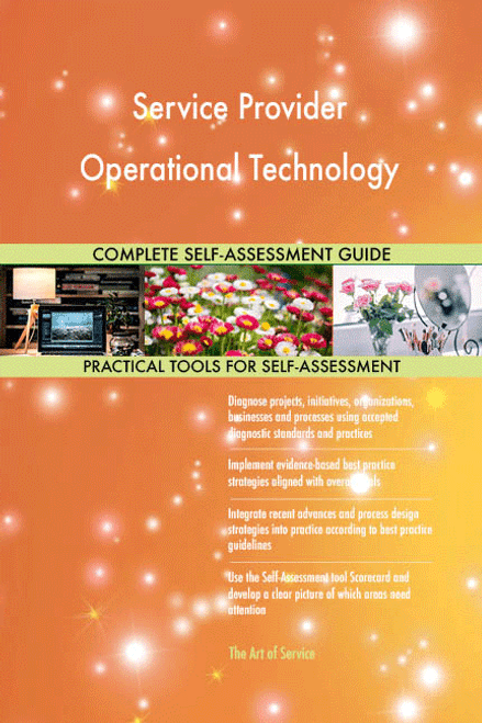 Service Provider Operational Technology Toolkit