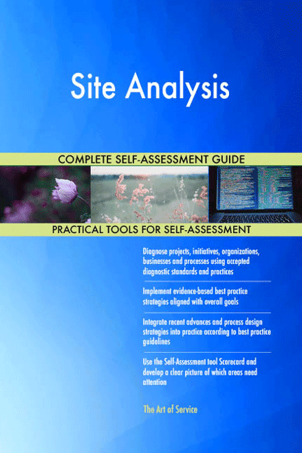 Site Analysis Toolkit