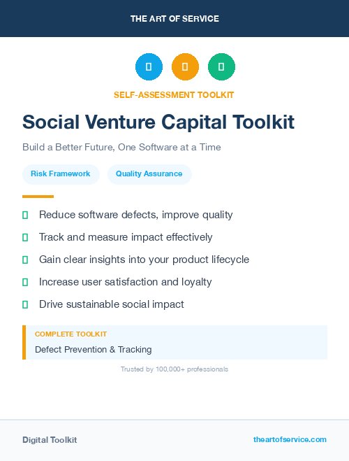 Social Venture Capital Toolkit