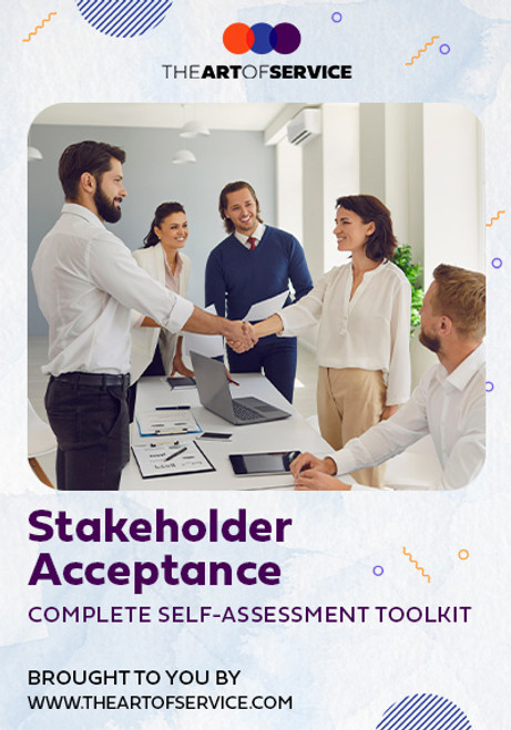 Stakeholder Acceptance Toolkit