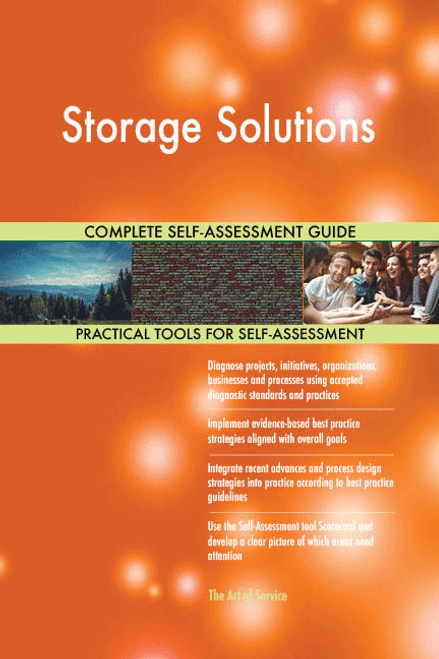 Storage Solutions Toolkit