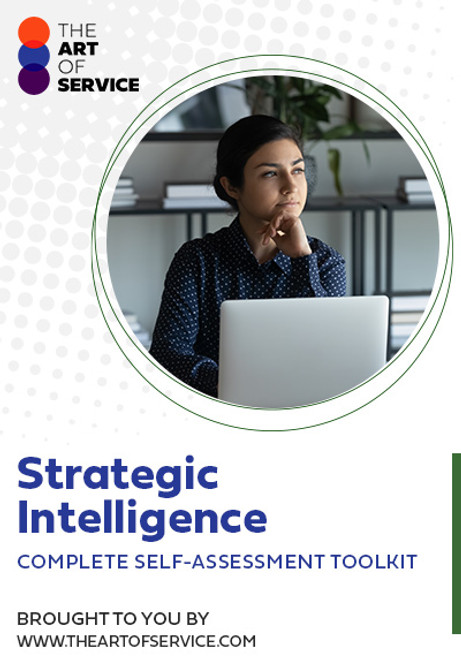 Strategic Intelligence Toolkit