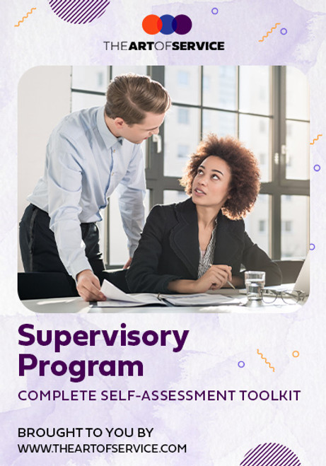Supervisory Program Toolkit